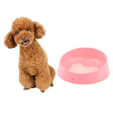 Max Pet Dog Cat Bowl Dog Tongue Cleaning Bowl Non Slip Cat Bowl Pink-Bear