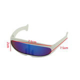 Maxbell 1 Pc Dog UV Protection Windproof Goggles Sunglasses Blue Reflections