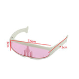 Maxbell 1 Pc Dog UV Protection Windproof Goggles Sunglasses Pink Reflections