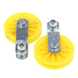 Maxbell 2 Pcs Automatic Coop Door Opener Waterline Pulley Backyard Poultry Supplies