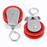 Maxbell 10 Pcs Automatic Coop Door Opener Waterline Pulley Backyard Poultry Supplies