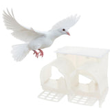 Maxbell Pigeon Supplies - Double Automatic Trough Parrot Cups Feeder Drinker Sink