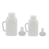 Maxbell 1 Pc Calves Milk Feeding Bottle with Silicone Nipple Farm Baby Bottle 1L