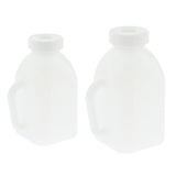 Maxbell 1 Pc Calves Milk Feeding Bottle with Silicone Nipple Farm Baby Bottle 1L