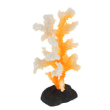 Maxbell Glowing Coral Ornaments for Fish Tank Aquarium Decorations yellow