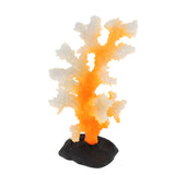 Maxbell Glowing Coral Ornaments for Fish Tank Aquarium Decorations yellow