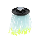 Maxbell 1 Pc Glowing Silicone Aquarium Fish Tank Decor Artificial Sea Anemone Yellow