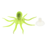 Maxbell Lifelike Artificial Octopus Glowing Aquarium Decoration Ornament Yellow