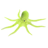 Maxbell Lifelike Artificial Octopus Glowing Aquarium Decoration Ornament Yellow