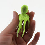 Maxbell Lifelike Artificial Octopus Glowing Aquarium Decoration Ornament Yellow