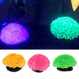 Maxbell 1 Pc Glowing Luminous Aquarium Fish Tank Decoration Artificial Plant Pink