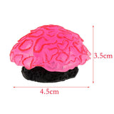 Maxbell 1 Pc Glowing Luminous Aquarium Fish Tank Decoration Artificial Plant Pink