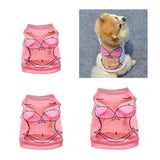 Maxbell Fashion Pets Dog Cat Clothes Summer Spring T-Shirt Soft Clothing xs