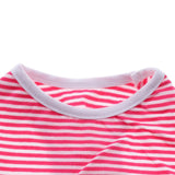 Maxbell Star Pattern Pet Puppy Dog Cat Pet Clothes Dress Vest T Shirt Rose Red-S