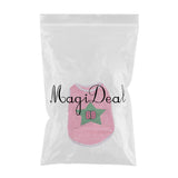 Maxbell Star Pattern Pet Puppy Dog Cat Pet Clothes Dress Vest T Shirt Rose Red-S