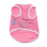 Maxbell Star Pattern Pet Puppy Dog Cat Pet Clothes Dress Vest T Shirt Rose Red-L