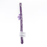 Maxbell Pet Necktie Dog and Cat Neck Strap Collar with Bowtie Purple-M