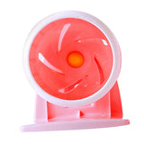 Maxbell Jogging Hamster Non-slip Running Spinner Sports Wheel Exercise Toy  Pink