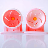 Maxbell Jogging Hamster Non-slip Running Spinner Sports Wheel Exercise Toy  Pink