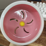 Maxbell Jogging Hamster Non-slip Running Spinner Sports Wheel Exercise Toy  Pink