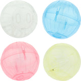 Maxbell Hamster Crystal Running Ball Gerbil Rat Clear Plastic Exercise Ball white