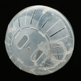 Maxbell Hamster Crystal Running Ball Gerbil Rat Clear Plastic Exercise Ball white