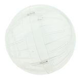 Maxbell Hamster Crystal Running Ball Gerbil Rat Clear Plastic Exercise Ball white