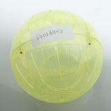 Maxbell Hamster Crystal Running Ball Gerbil Rat Clear Plastic Exercise Ball yellow