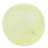 Maxbell Hamster Crystal Running Ball Gerbil Rat Clear Plastic Exercise Ball yellow