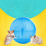 Maxbell Hamster Crystal Running Ball Gerbil Rat Clear Plastic Exercise Ball yellow