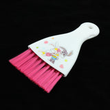 Maxbell Hand Broom and Dustpan Mini Dustpan Brush Nesting Tiny Clean Broom for Pets