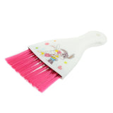 Maxbell Hand Broom and Dustpan Mini Dustpan Brush Nesting Tiny Clean Broom for Pets