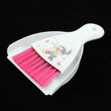 Maxbell Hand Broom and Dustpan Mini Dustpan Brush Nesting Tiny Clean Broom for Pets