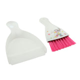 Maxbell Hand Broom and Dustpan Mini Dustpan Brush Nesting Tiny Clean Broom for Pets