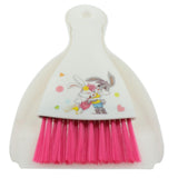 Maxbell Hand Broom and Dustpan Mini Dustpan Brush Nesting Tiny Clean Broom for Pets