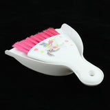 Maxbell Hand Broom and Dustpan Mini Dustpan Brush Nesting Tiny Clean Broom for Pets