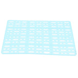 Maxbell Rabbit Pad for Cages Hamster and Other Small Animal Cage Hole Mats Blue