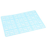 Maxbell Rabbit Pad for Cages Hamster and Other Small Animal Cage Hole Mats Blue