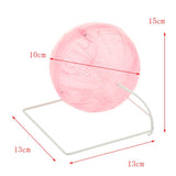 Maxbell Hamster Multi-function Sports Fitness Bracket Running Ball Pink