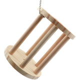 Maxbell Hay Feeder Rack Rabbit Natural Wooden Hay Manger Food Dispenser