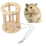 Maxbell Hay Feeder Rack Rabbit Natural Wooden Hay Manger Food Dispenser