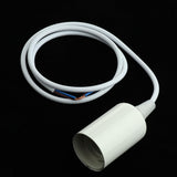 Maxbell 1 Pc Ceiling Lamp / Pendant Light Holder for E27 Screw-type Bulb Light White