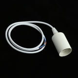 Maxbell 1 Pc Ceiling Lamp / Pendant Light Holder for E27 Screw-type Bulb Light White