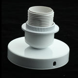 Maxbell E27 Ceiling Lamp Head E27 Bulb Base Lamp Socket for Home Restaurant White