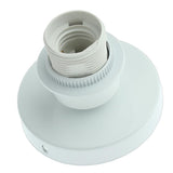 Maxbell E27 Ceiling Lamp Head E27 Bulb Base Lamp Socket for Home Restaurant White