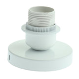 Maxbell E27 Ceiling Lamp Head E27 Bulb Base Lamp Socket for Home Restaurant White