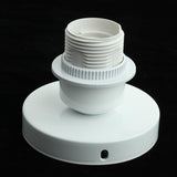 Maxbell E27 Ceiling Lamp Head E27 Bulb Base Lamp Socket for Home Restaurant White