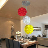 Maxbell Modern Pendant Lamp Shade Chandelier Lamp Shade for E27 Lamp  White