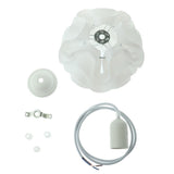 Maxbell Modern Pendant Lamp Shade Chandelier Lamp Shade for E27 Lamp  White