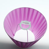 Maxbell Simple and Stylish Fabric Table Lamp Cloth Cover House Decoration Purple